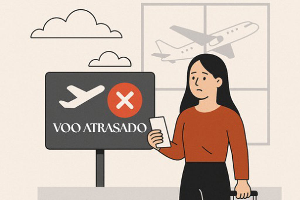 voos atrasados no Brasil